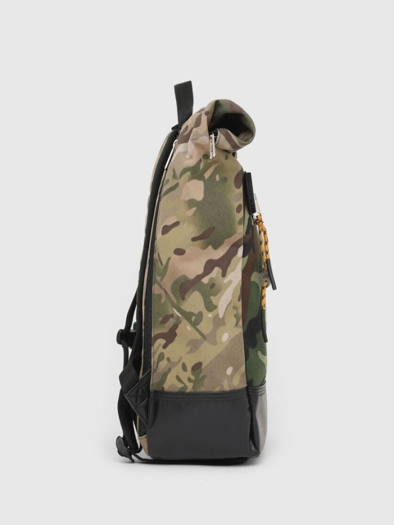 Black Diesel Rolap Men's Backpack | 51290VKPL