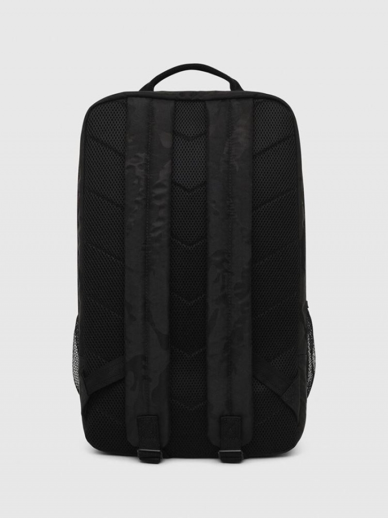 Black Diesel Skulptor Men's Backpack | 85602TMJV