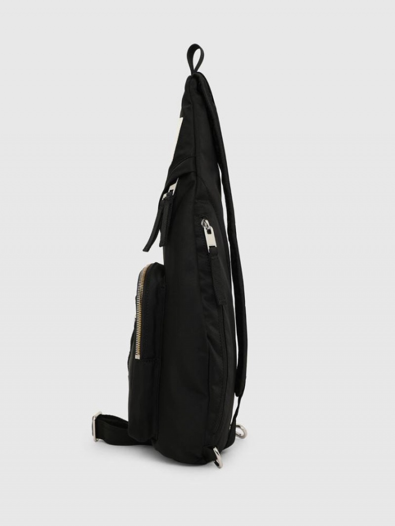 Black Diesel Spook Men's Backpack | 35782RMAY