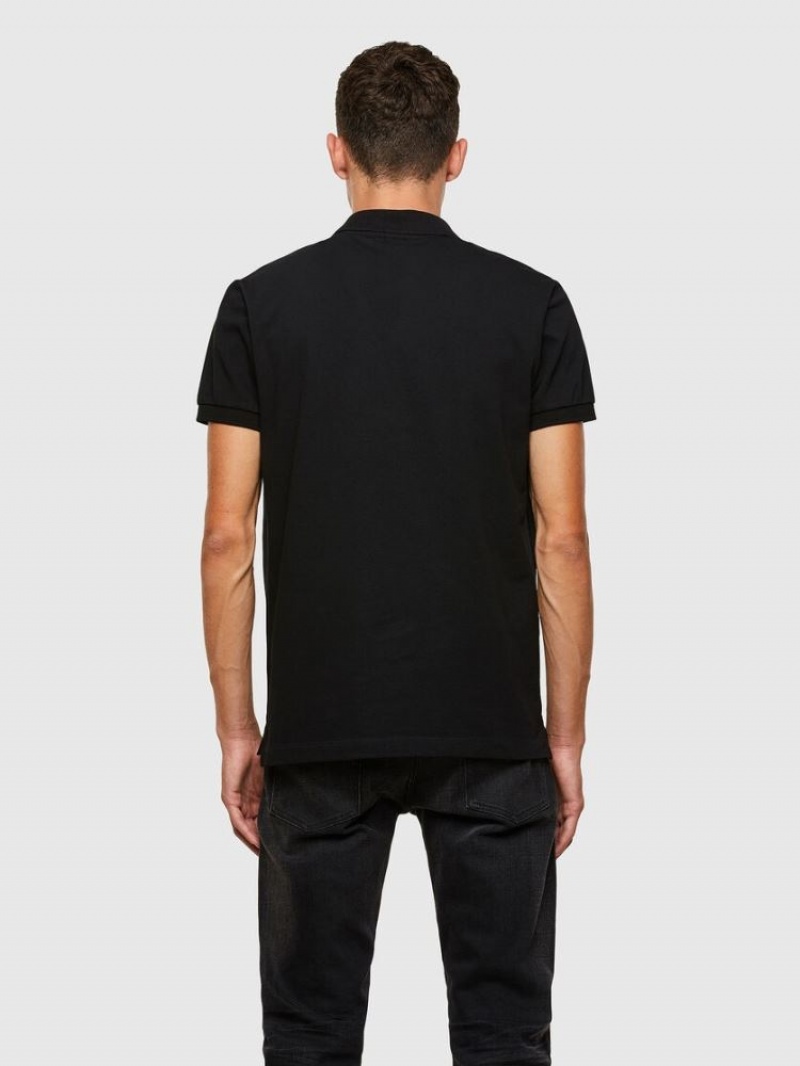 Black Diesel T Randy New A2 Men's Polos | 23561JLQI