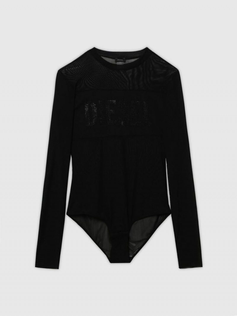 Black Diesel Uftk Valerie Women's Bodysuits | 72635HVJL