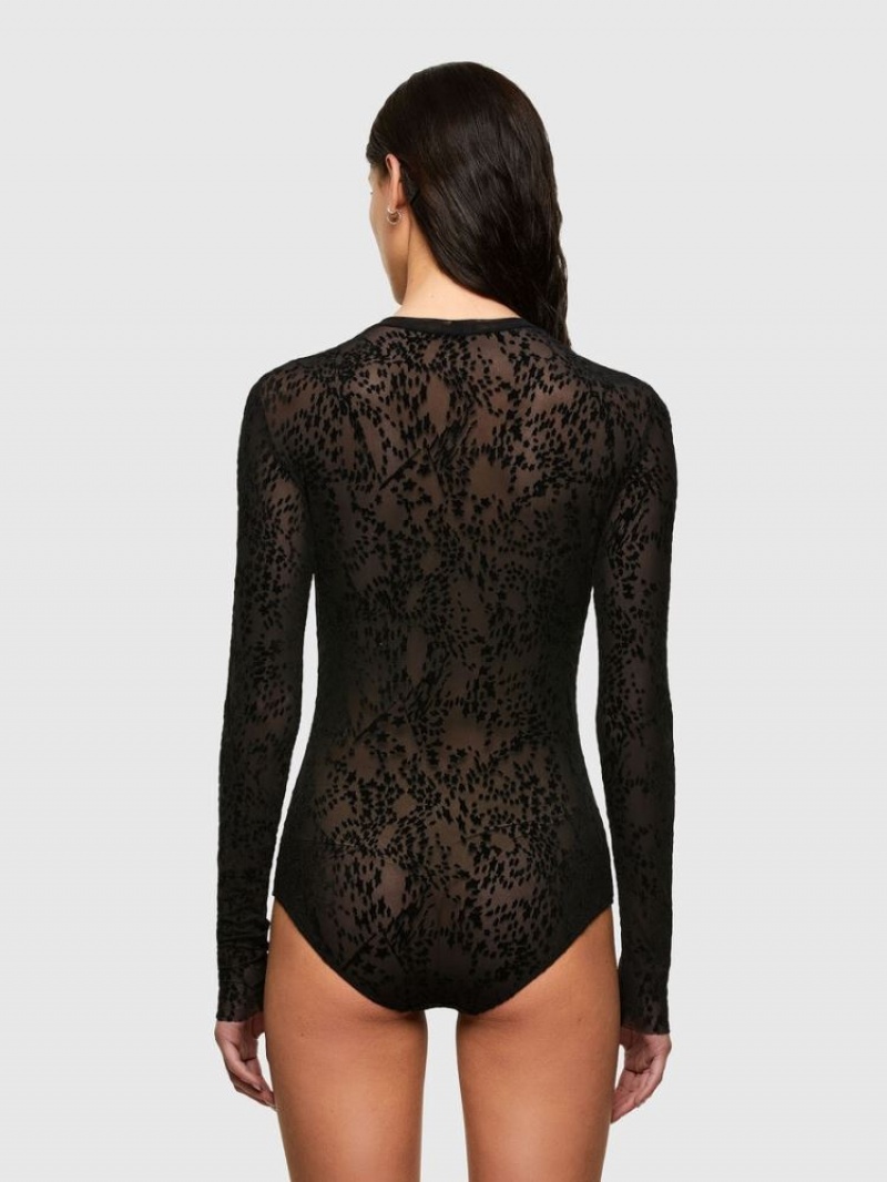 Black Diesel Uftk Valerie Women's Bodysuits | 29480BEXL