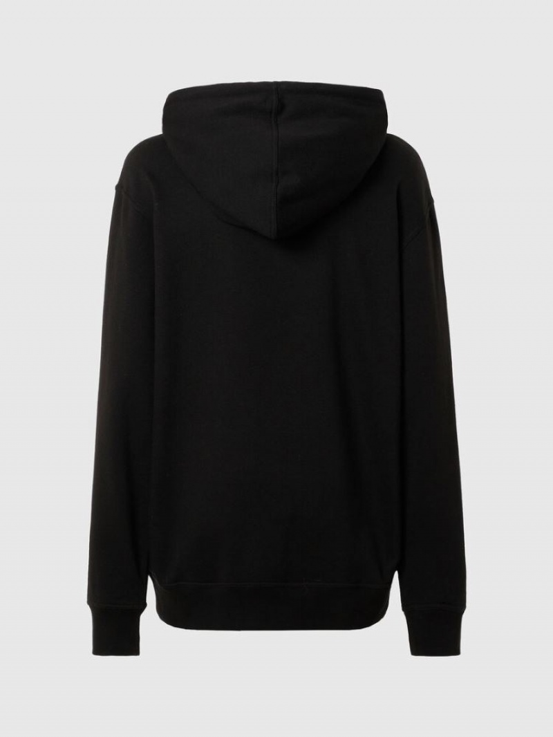 Black Diesel Umlt Brandon Men's Hoodie | 08723LTNW