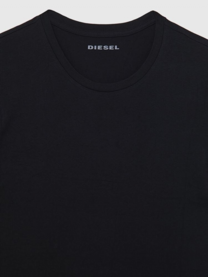 Black Diesel Umtee Randal Men's T Shirts | 28435WAUJ