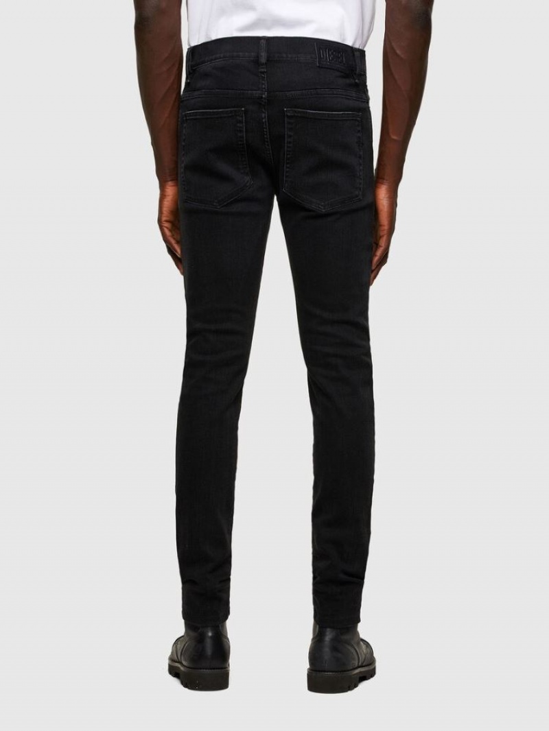 Black / Dark Grey Diesel D Amny Men's Skinny Jeans | 75980HWFE