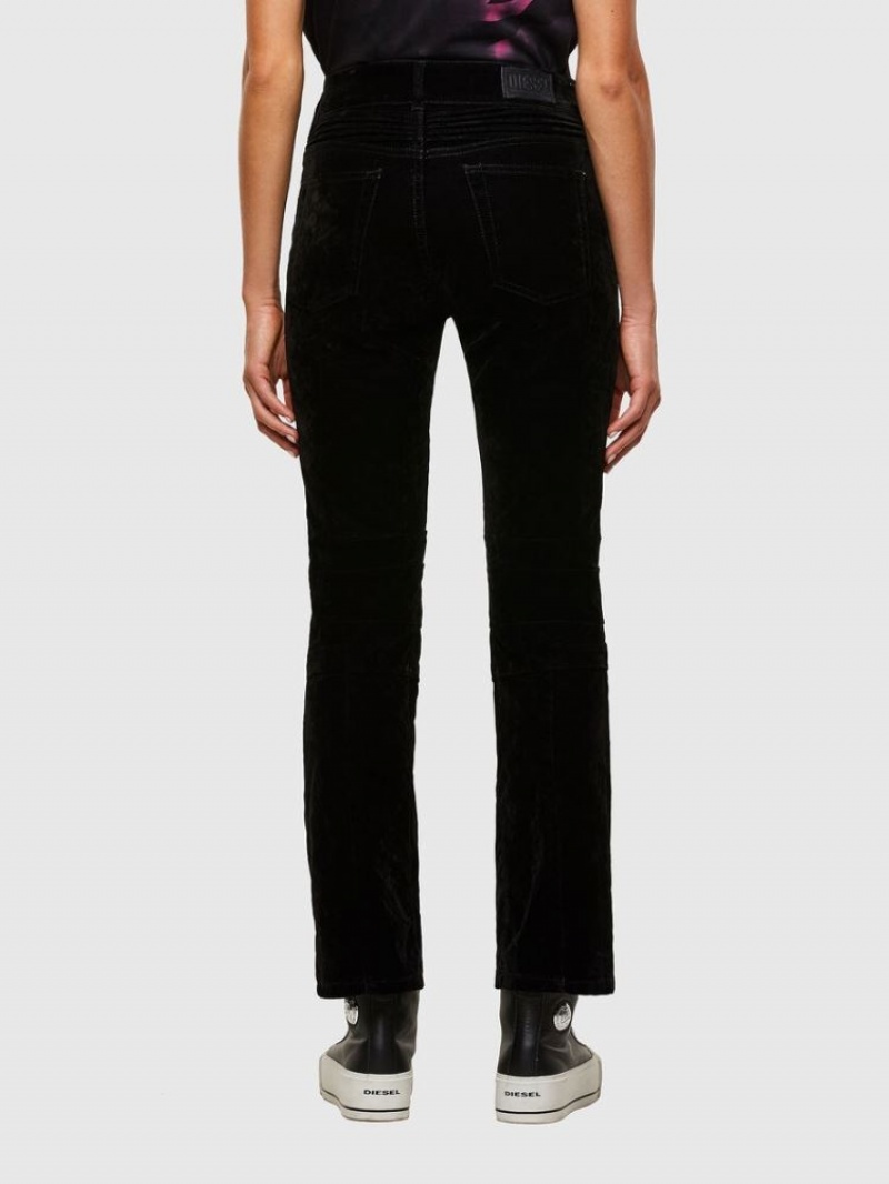 Black / Dark Grey Diesel D Earlie Women's Joggjeans | 29754XKHR