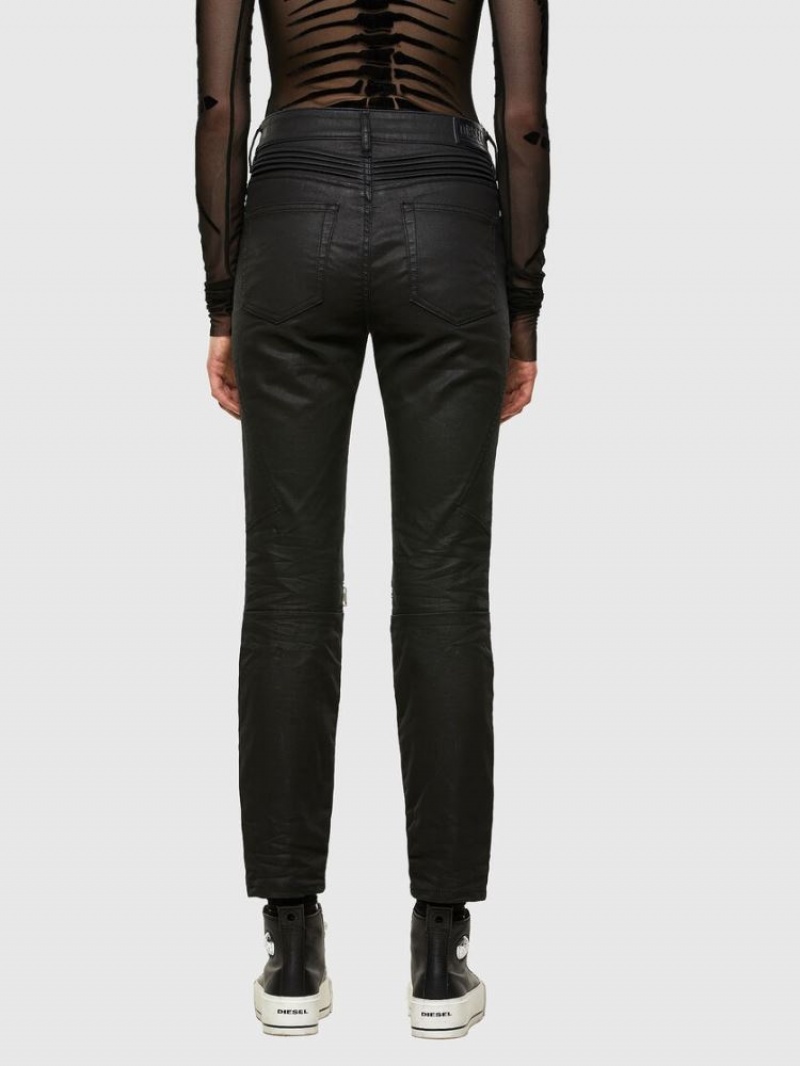 Black / Dark Grey Diesel D Joy Women's Joggjeans | 48625ZYEJ