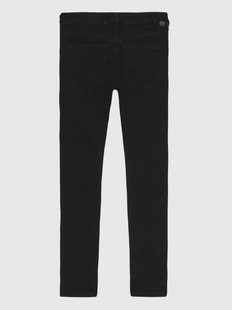 Black / Dark Grey Diesel Slandy Women's Skinny Jeans | 60734BJSN