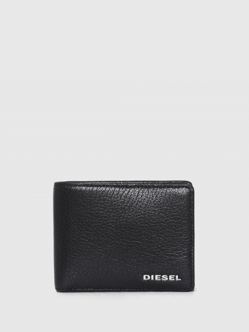 Black / White Diesel Neela Xs Men\'s Wallets | 24137LSNY