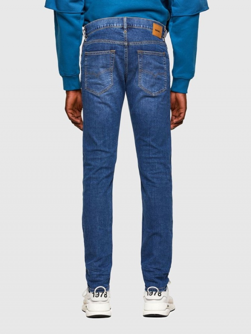 Blue Diesel D Luster Men's Slim Jeans | 03827GRQE