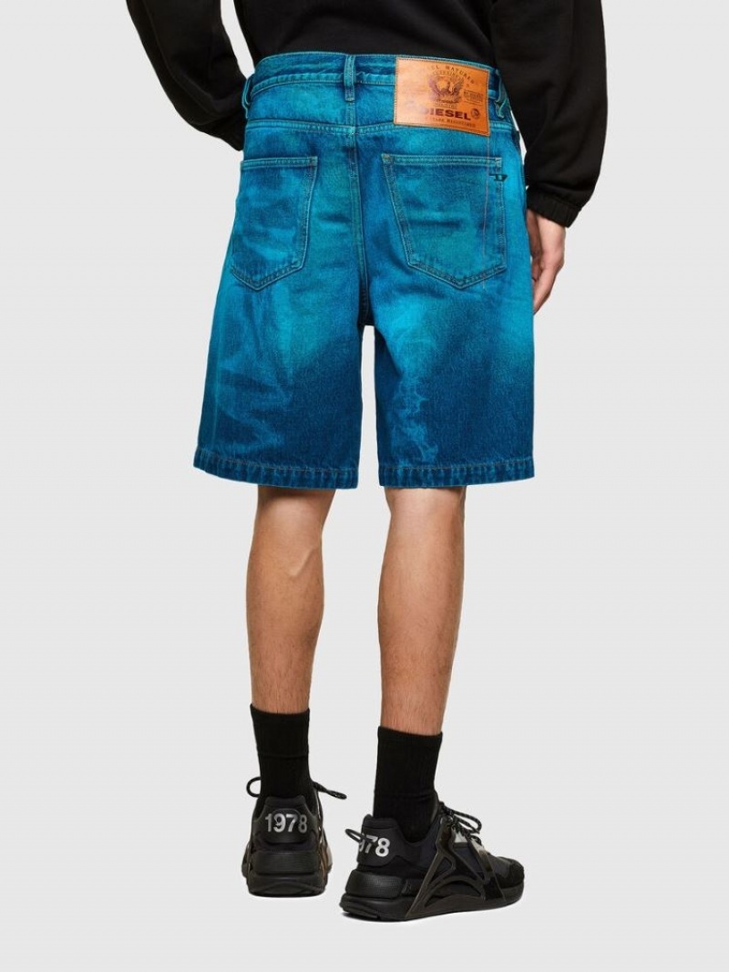 Blue Diesel D Macs Short Sp Men's Denim Shorts | 41295AJIQ