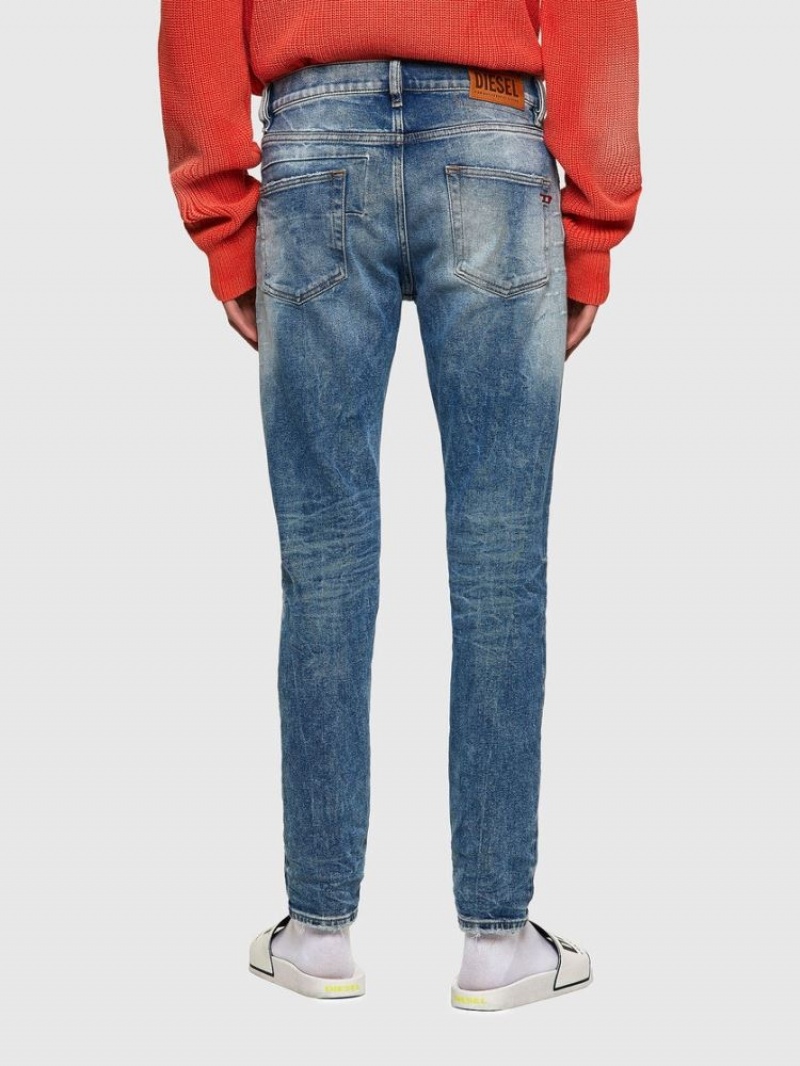 Blue Diesel D Strukt Men's Slim Jeans | 19753FIKS