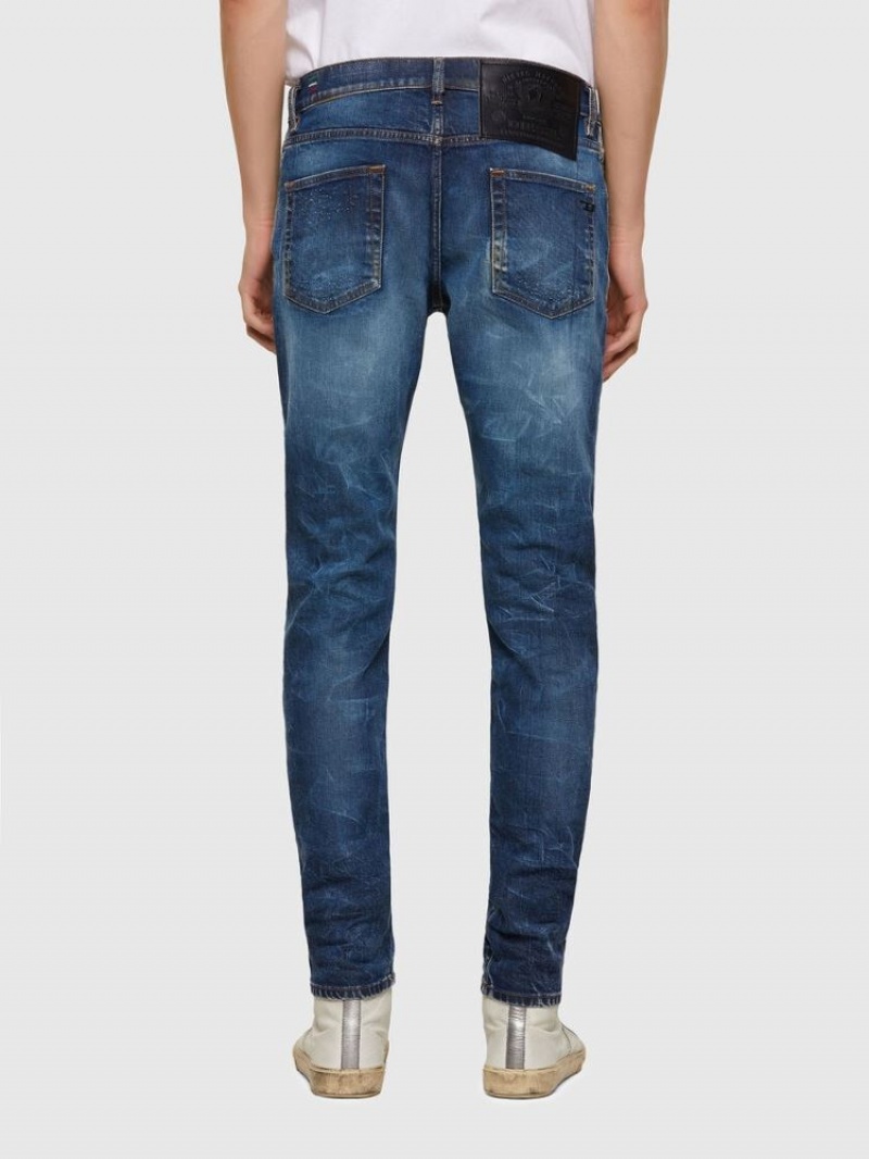 Blue Diesel D Strukt Men's Slim Jeans | 40927WJGZ