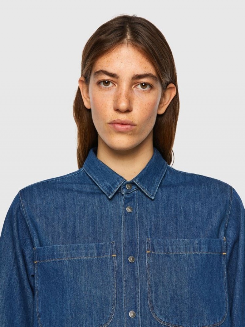 Blue Diesel De Bea Sp Women's Shirts | 60427XPOH