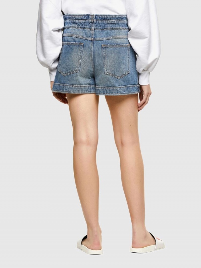 Blue Diesel De Kunap Sp Women's Shorts | 40925ZPCM