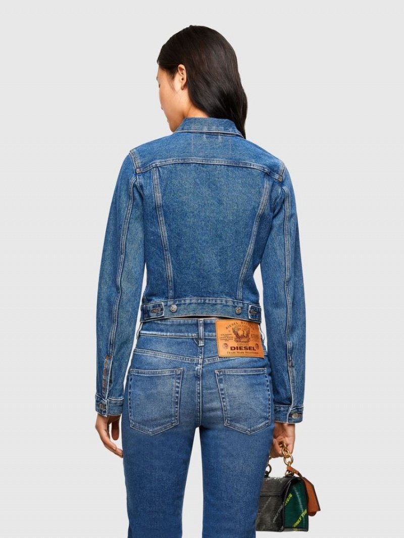 Blue Diesel De Limmy Women's Denim Jackets | 02356RNWC