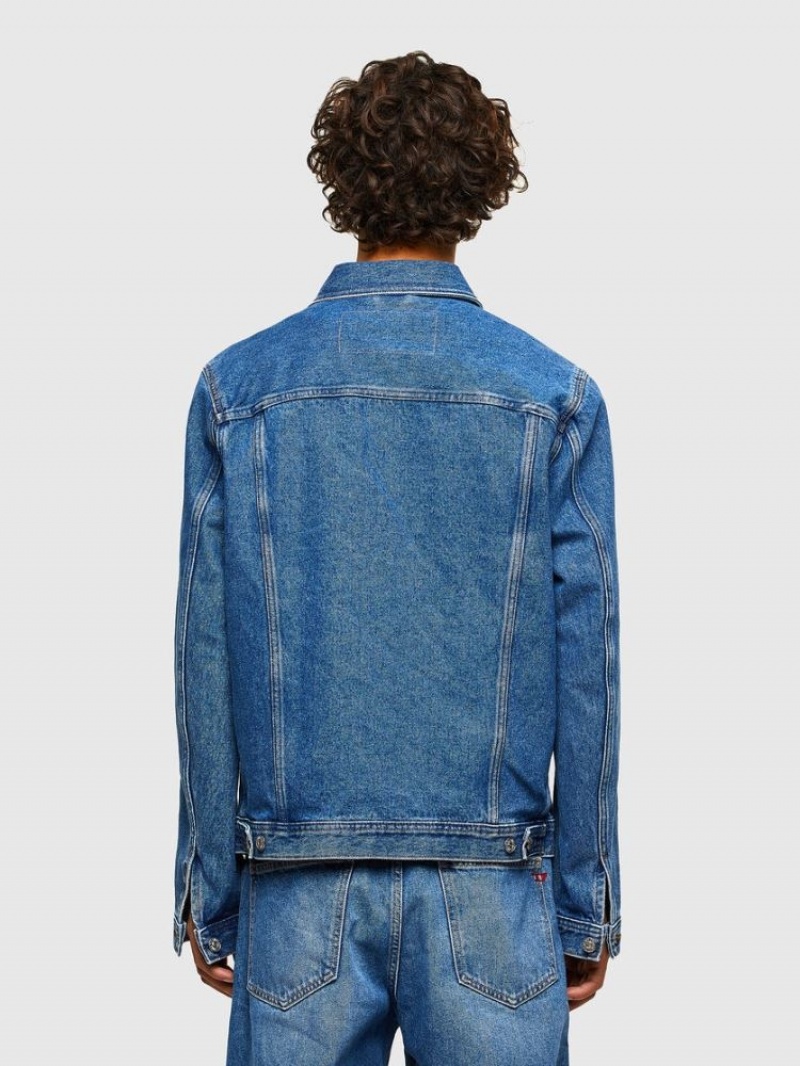 Blue Diesel Nhill C1 Men's Denim Jackets | 95360XHBE