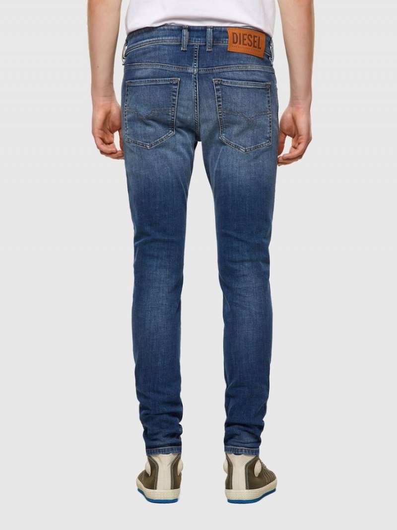 Blue Diesel Sleenker Men's Skinny Jeans | 78123XHVD