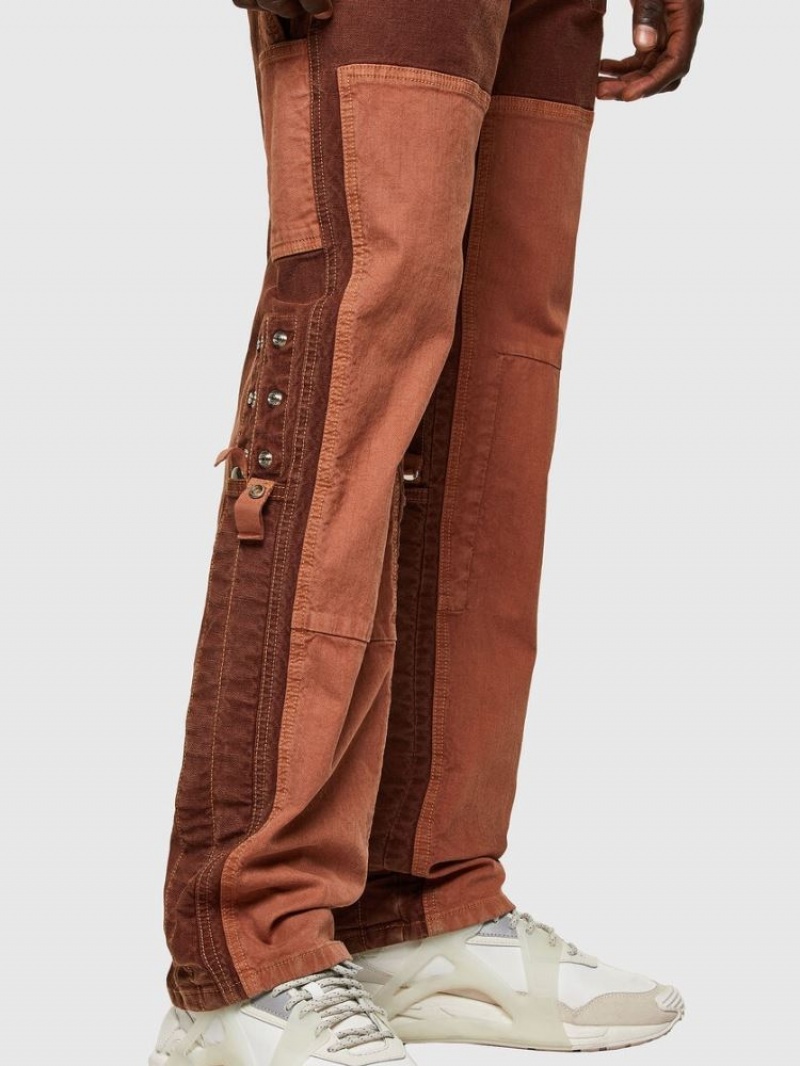 Brown Diesel D Franky Men's Joggjeans | 62137KJRB