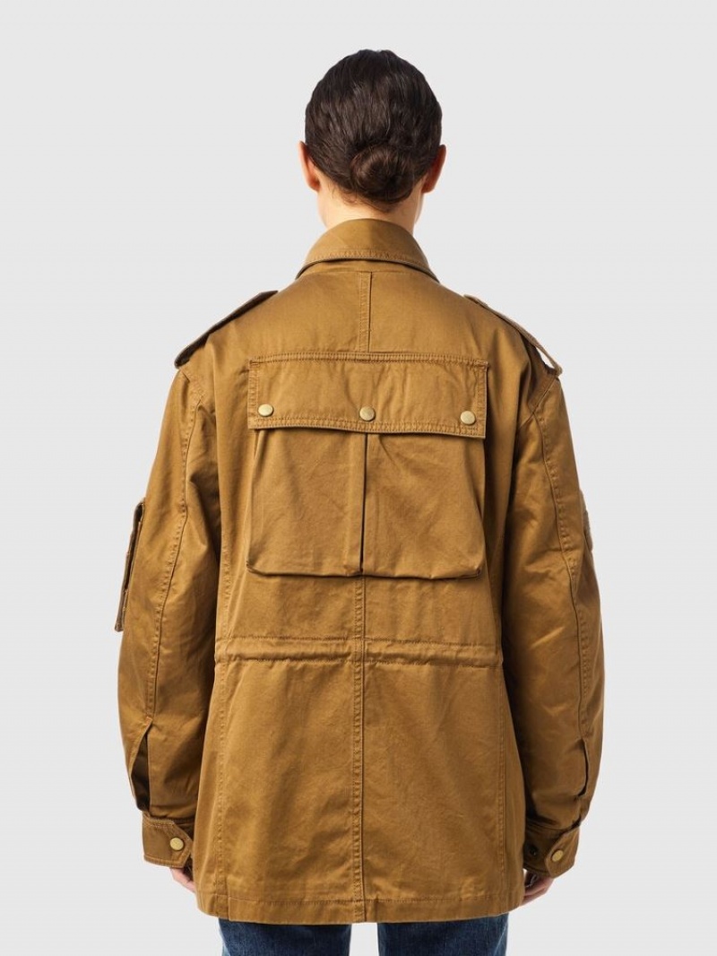 Brown Diesel J Loyd Men's Jackets | 29403DCUS