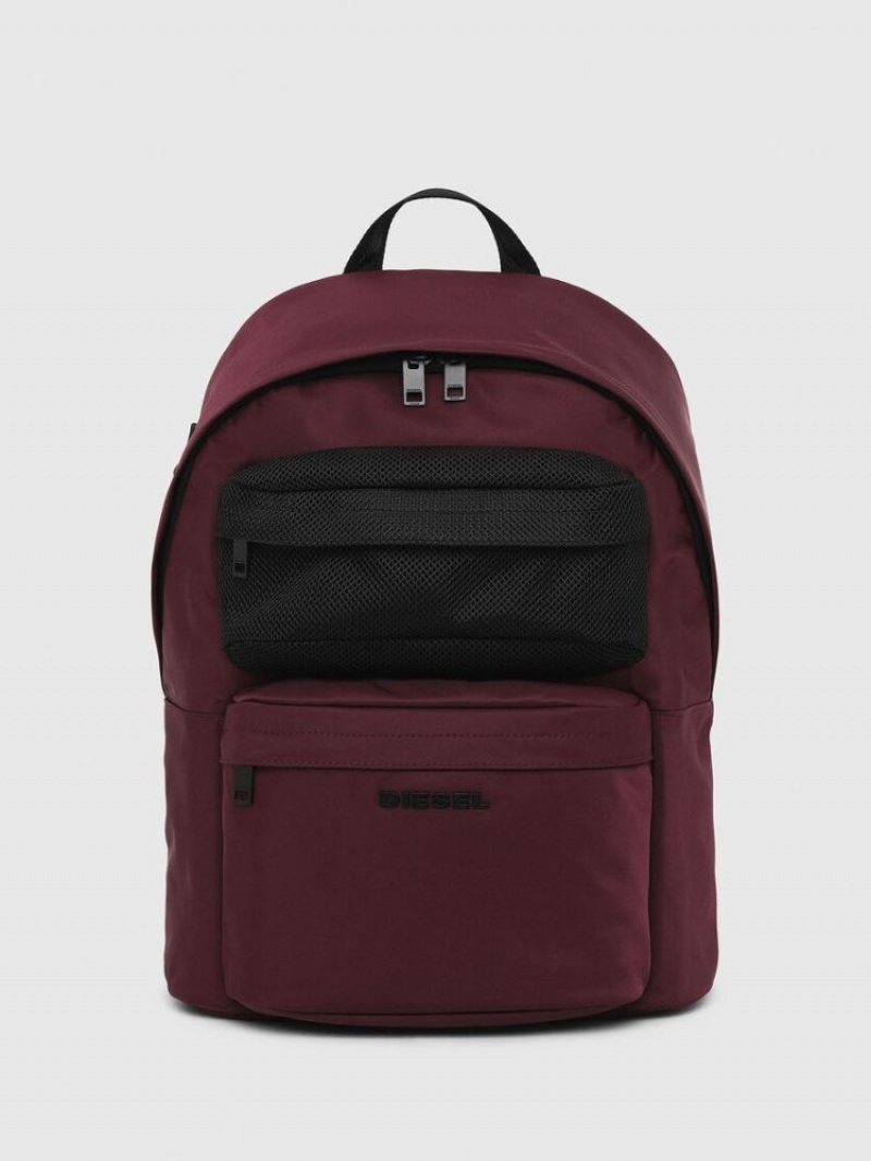 Burgundy Diesel Rodyo Men\'s Backpack | 15807JTFN