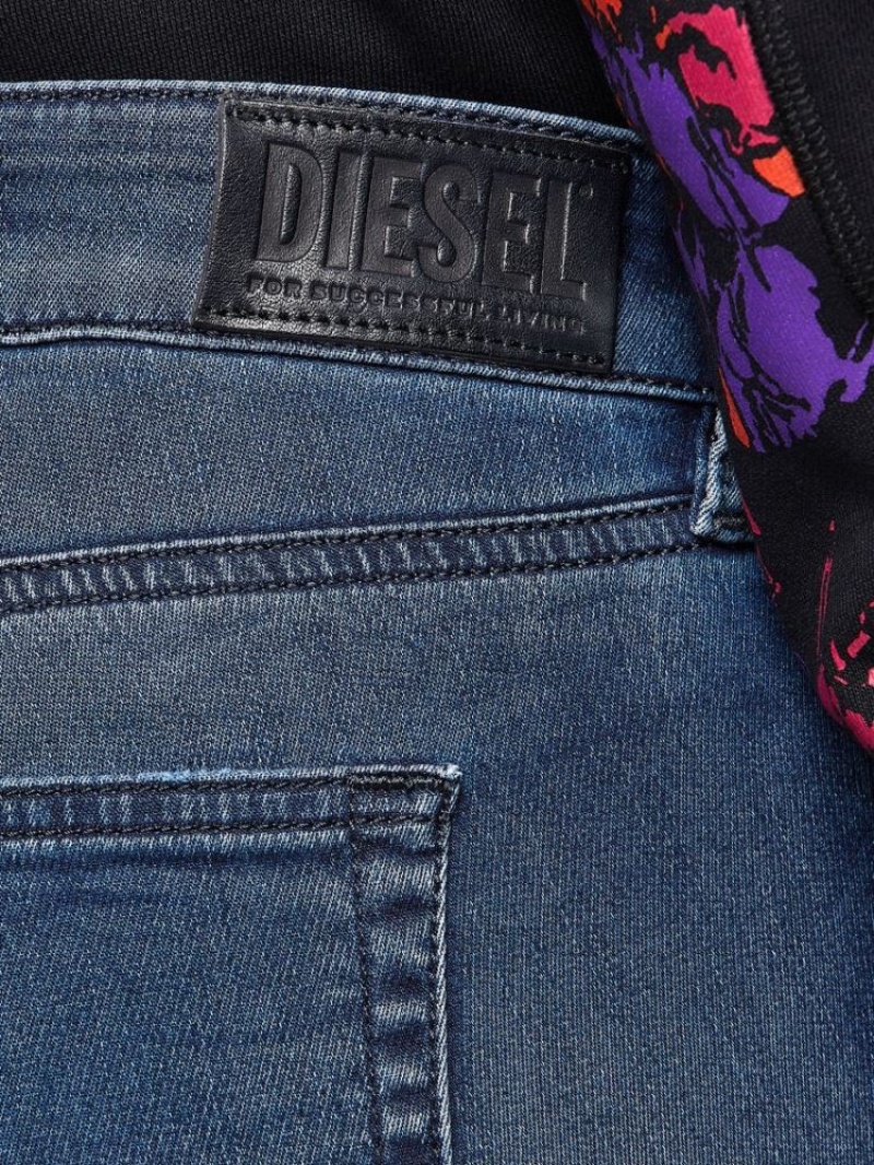 Dark Blue Diesel D Ollies Slim Women's Joggjeans | 76490MIOJ