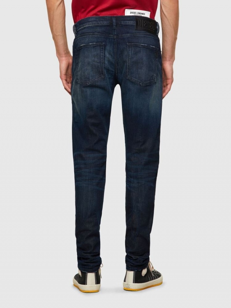 Dark Blue Diesel D Strukt Slim Men's Joggjeans | 34271PHOA