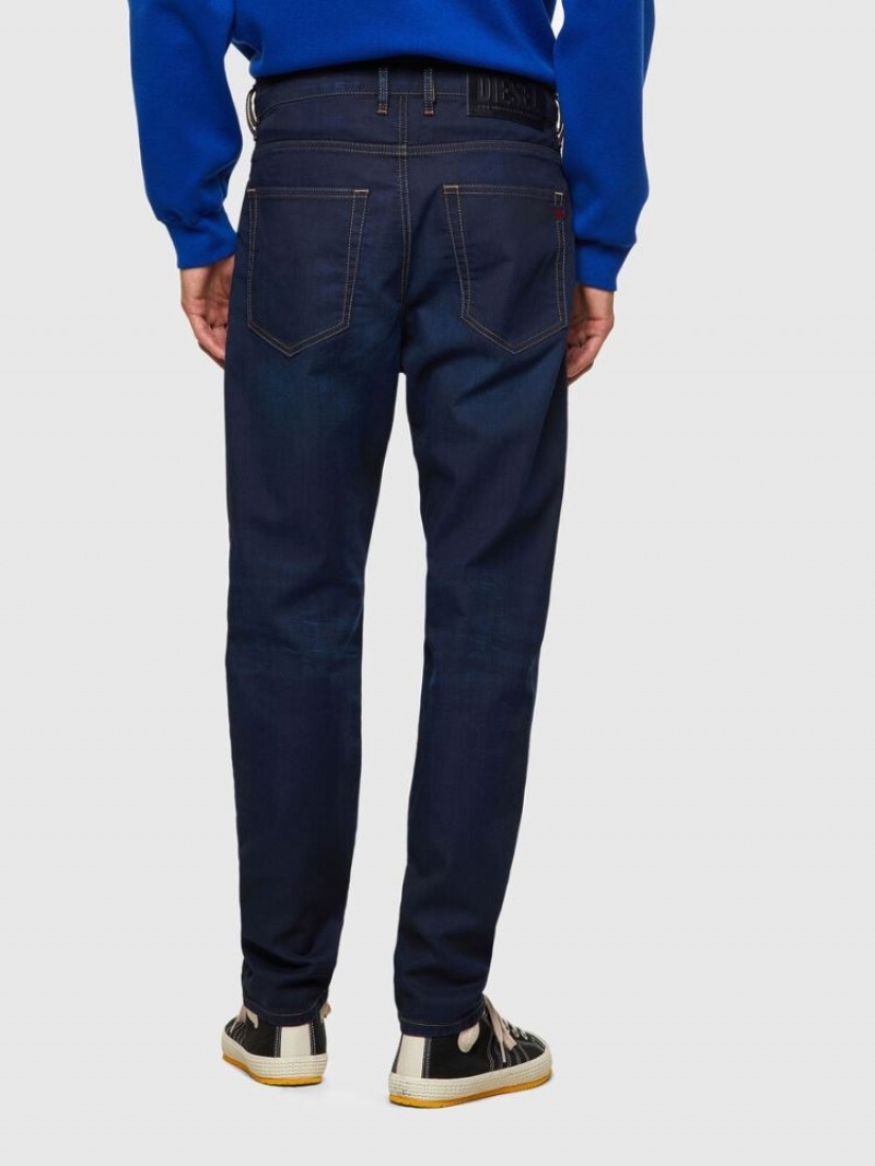 Dark Blue Diesel D Vider Carrot Men's Joggjeans | 75083RFWY