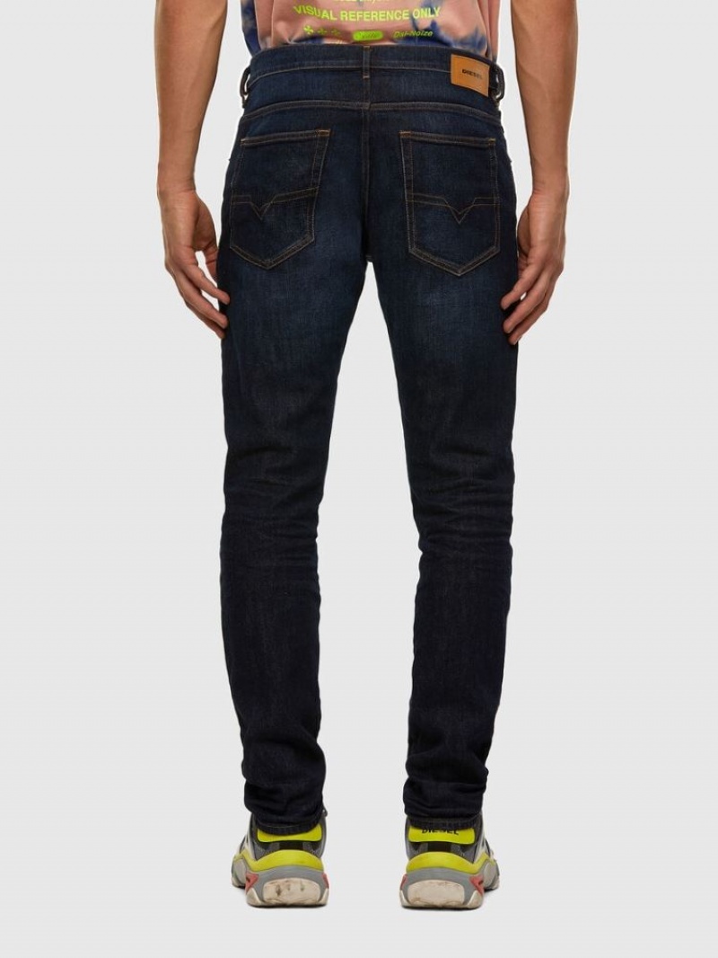 Dark Blue Diesel D Yennox Men's Tapered Jeans | 31450BFHQ