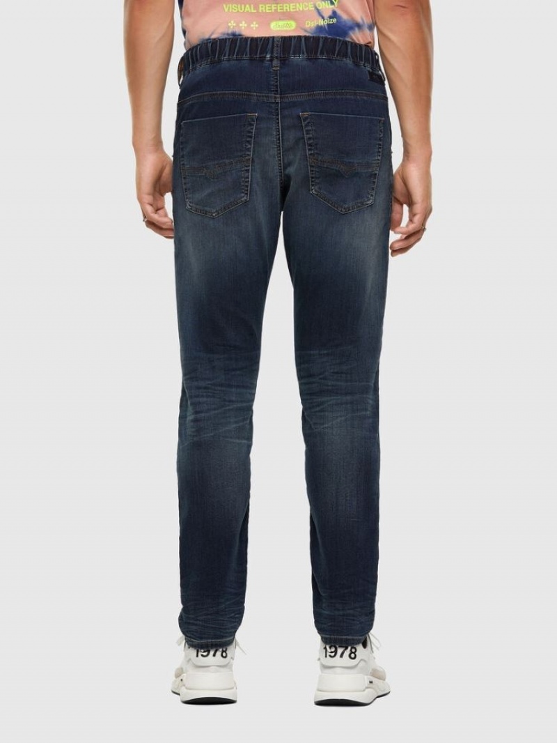 Dark Blue Diesel Krooley Men's Joggjeans | 72504WRDU