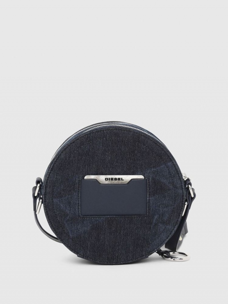 Dark Blue Diesel Ophite Women's Shoulder Bags | 61485XDVT