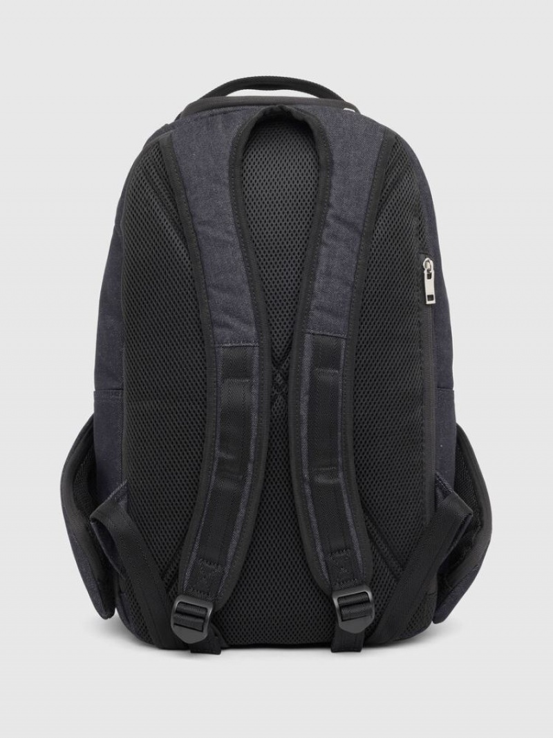 Dark Blue Diesel Philot Men's Backpack | 90541HIDM