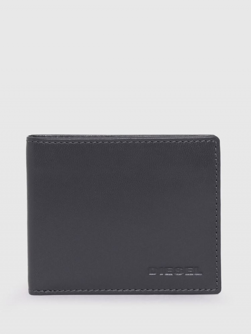 Dark Grey Diesel Neela Xs Men\'s Wallets | 14508YVOG