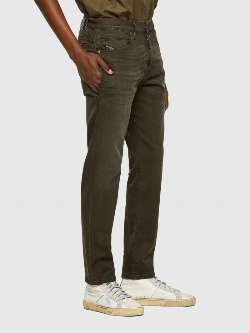 Green Diesel D Fining Men's Tapered Jeans | 78149BYMX