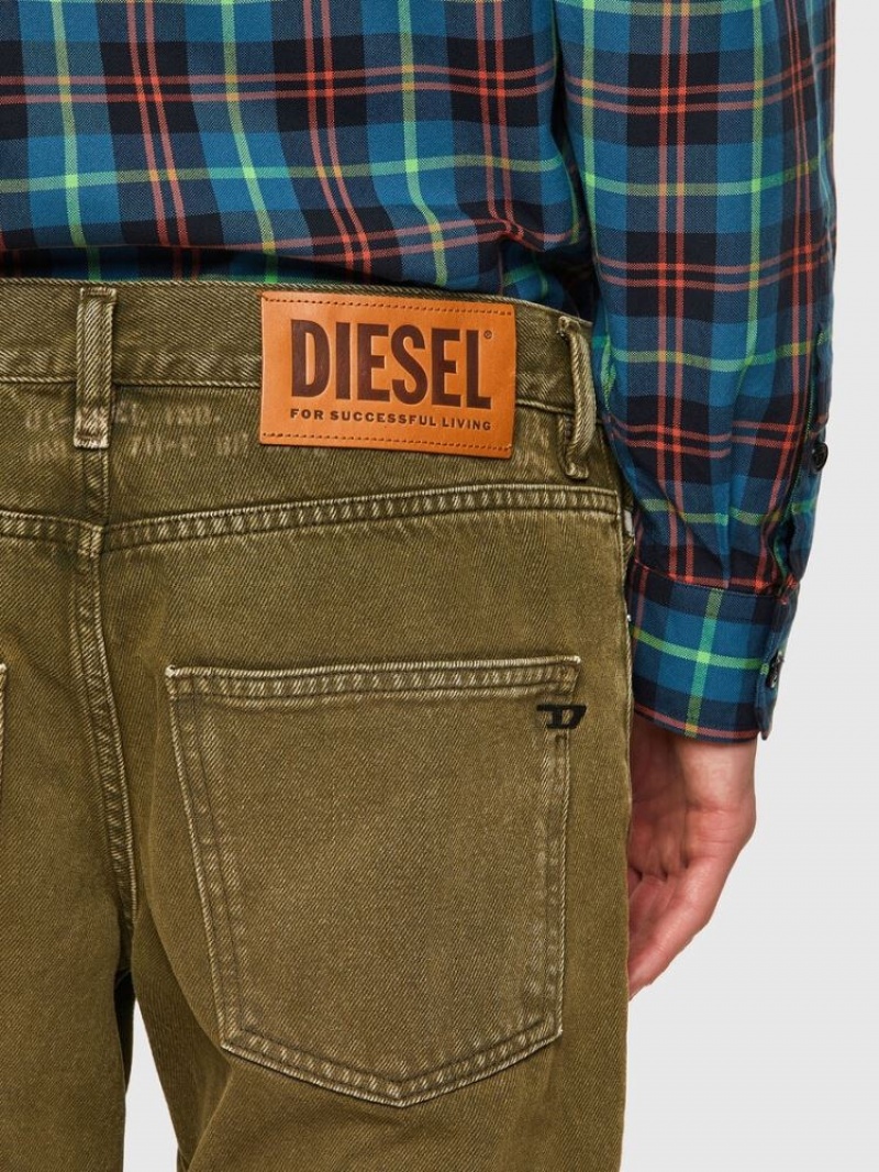 Green Diesel D Kras Men's Slim Jeans | 29750HJQG