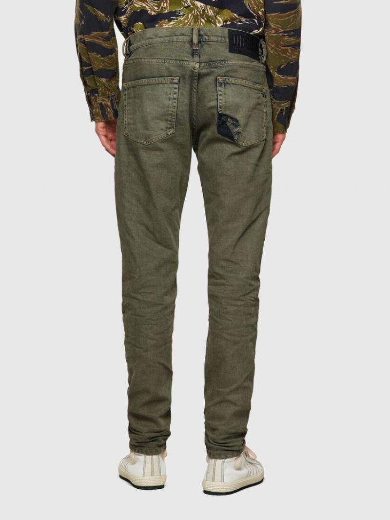 Green Diesel D Strukt Men's Slim Jeans | 58920WAGQ