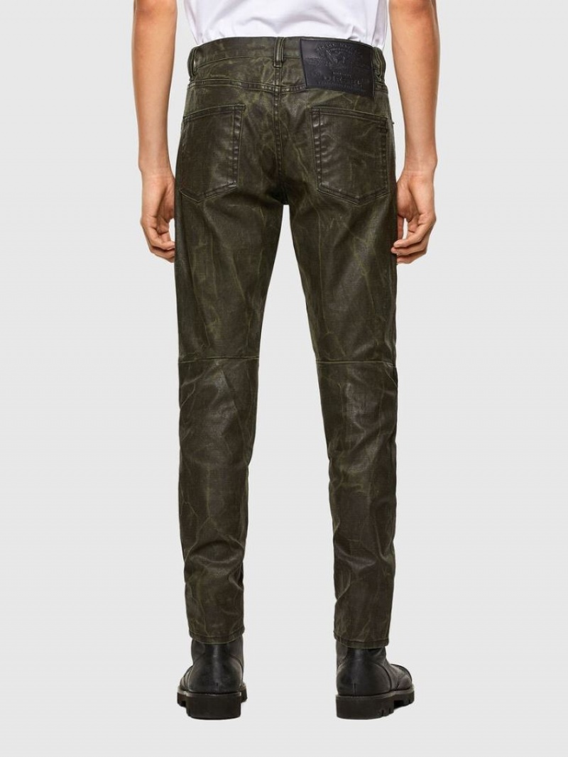 Green Diesel D Strukt Men's Slim Jeans | 70249ZVMU