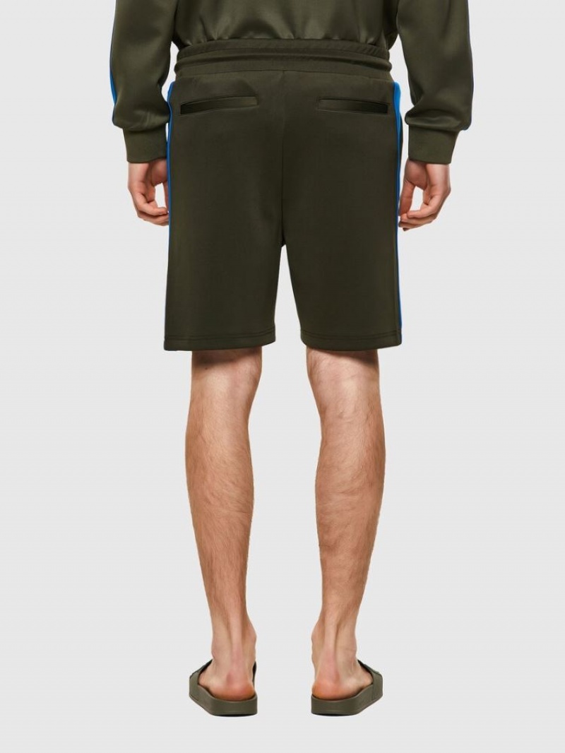 Green Diesel P Kurly Men's Shorts | 15706WJVH