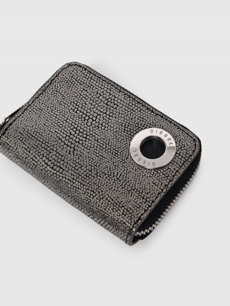 Grey Diesel Japaround Men's Wallets | 91453MQZD