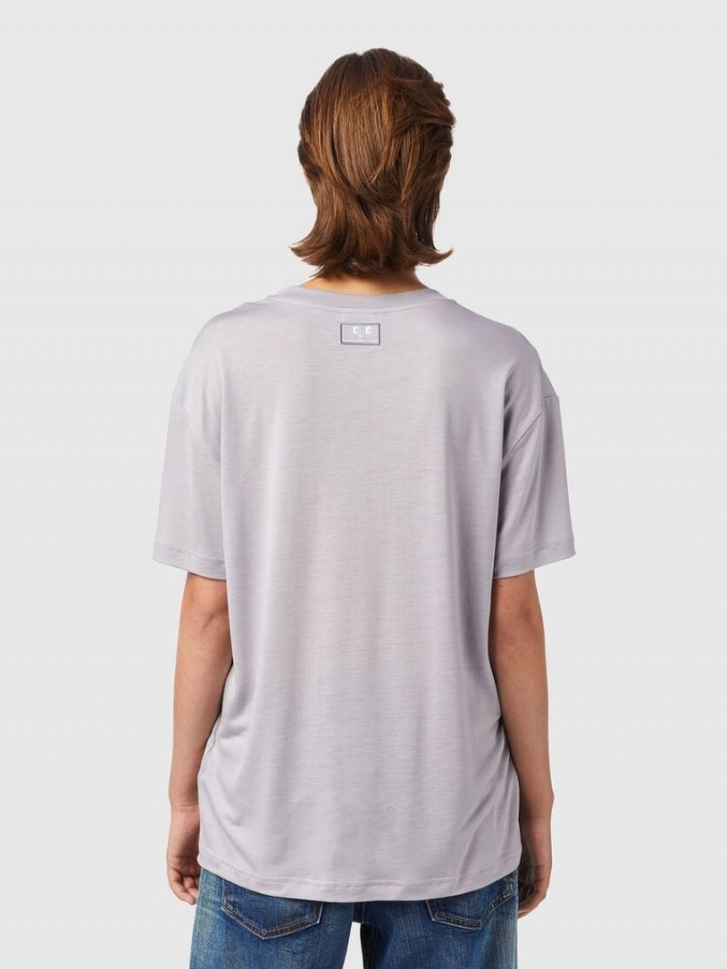 Grey Diesel T Enka C.C Women's T Shirts | 37840OKRX