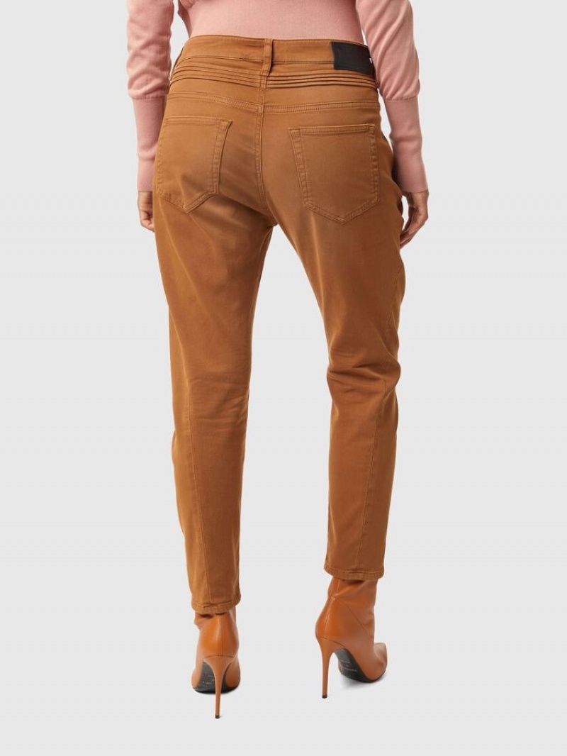 Light Brown Diesel Fayza Boyfriend Women's Joggjeans | 07684DYGW