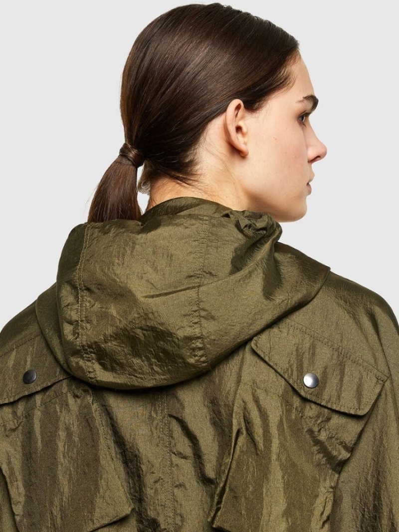 Olive Diesel G Neva Women's Jackets | 40263ZMCW