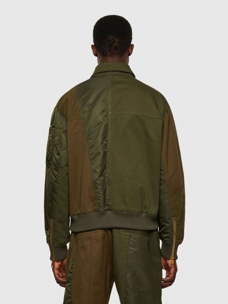 Olive Diesel J Bastyan Men's Jackets | 26870PJYQ