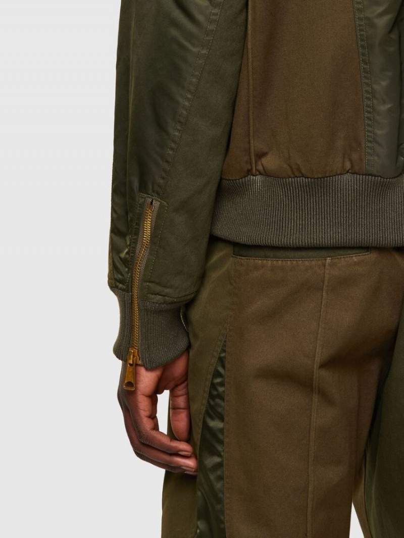 Olive Diesel J Bastyan Men's Jackets | 26870PJYQ