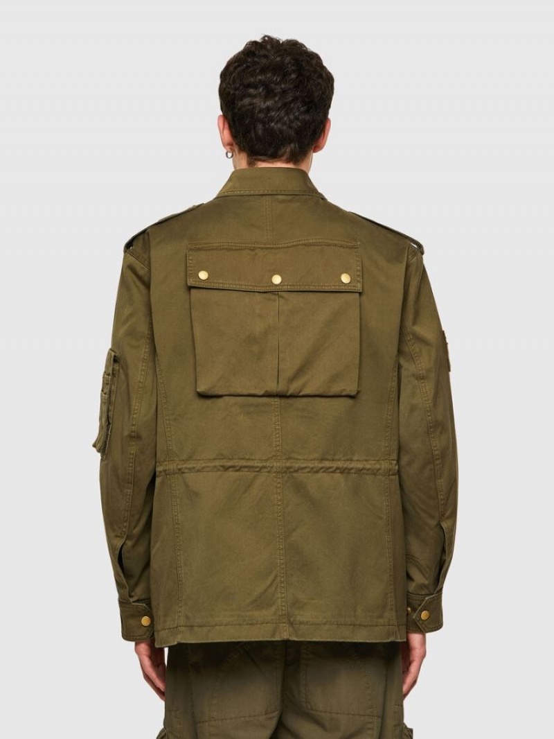 Olive Diesel J Loyd Men's Jackets | 03951JCNM