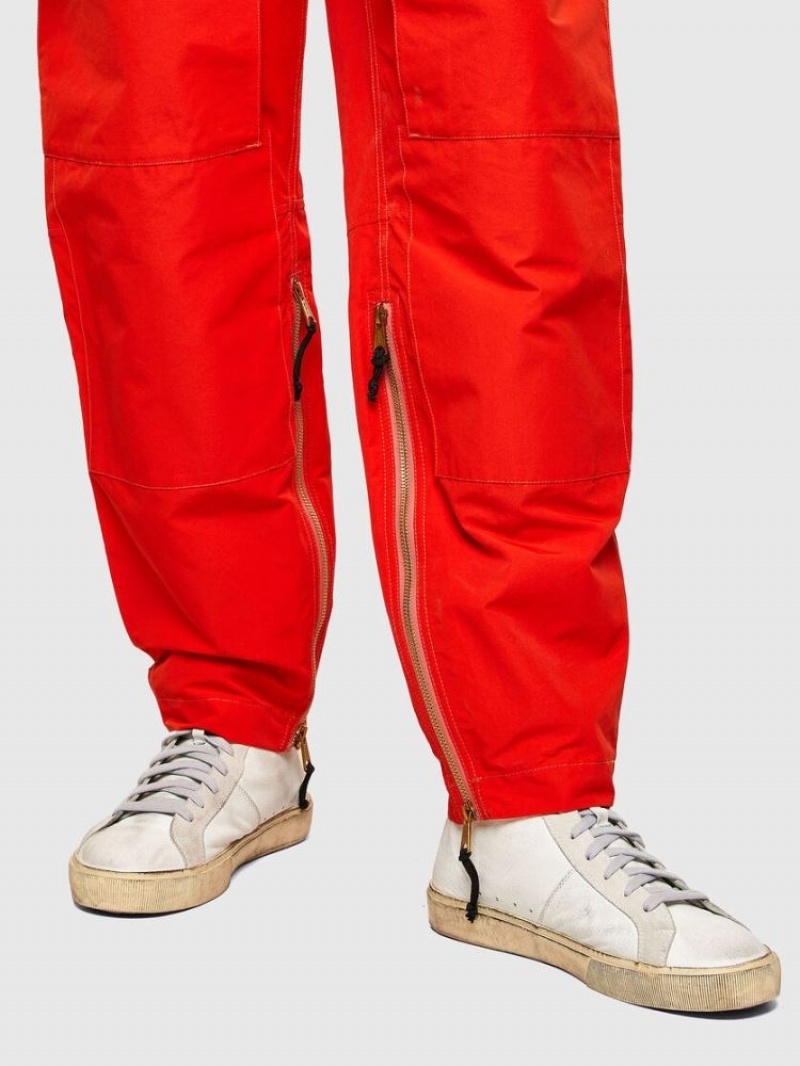 Orange Diesel P Jump Men's Pants | 19063TRZJ