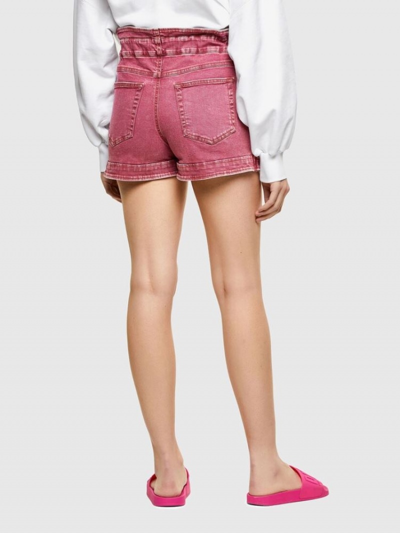 Pink Diesel De Kunap Sp1 Women's Shorts | 54213YHWI