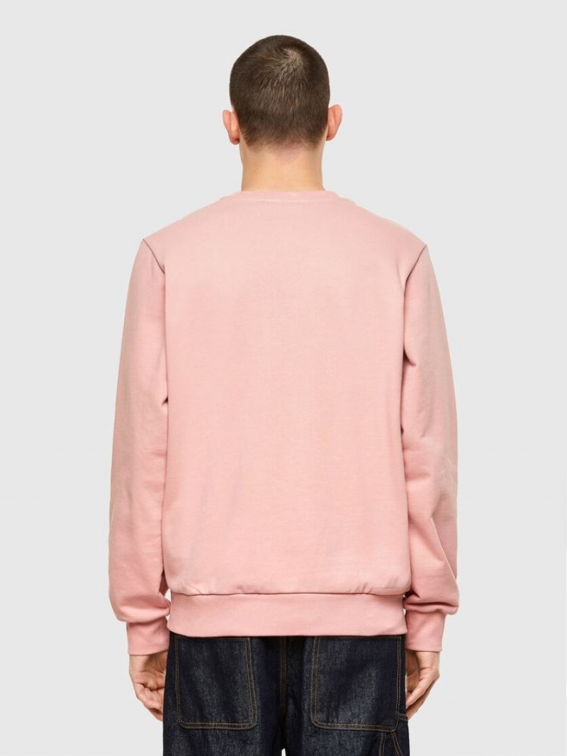 Pink Diesel S Girk K12 Men's Sweatshirts | 98367XGFQ