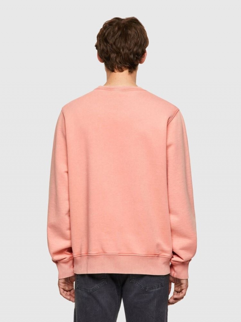 Pink Diesel S Girk Mohi B1 Men's Sweatshirts | 24583OKFP