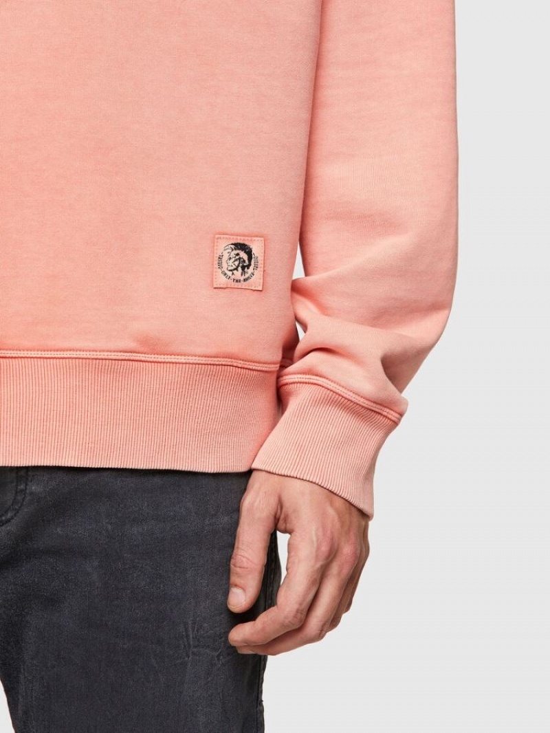 Pink Diesel S Girk Mohi B1 Men's Sweatshirts | 24583OKFP